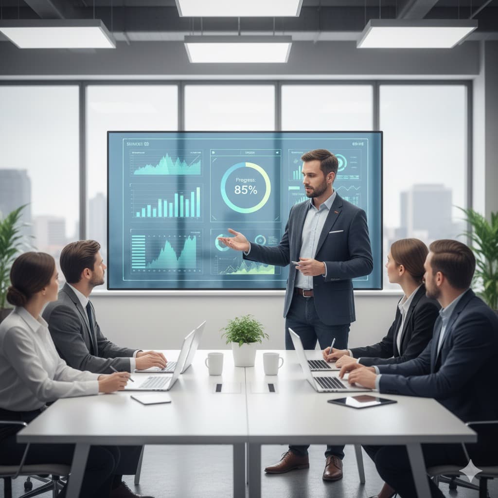 digital marketing Illustration